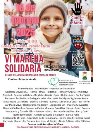 VI MARCHA SOLIDARIA A FAVOR DE LA ASOCIACIÓN CONTRA EL CANCER